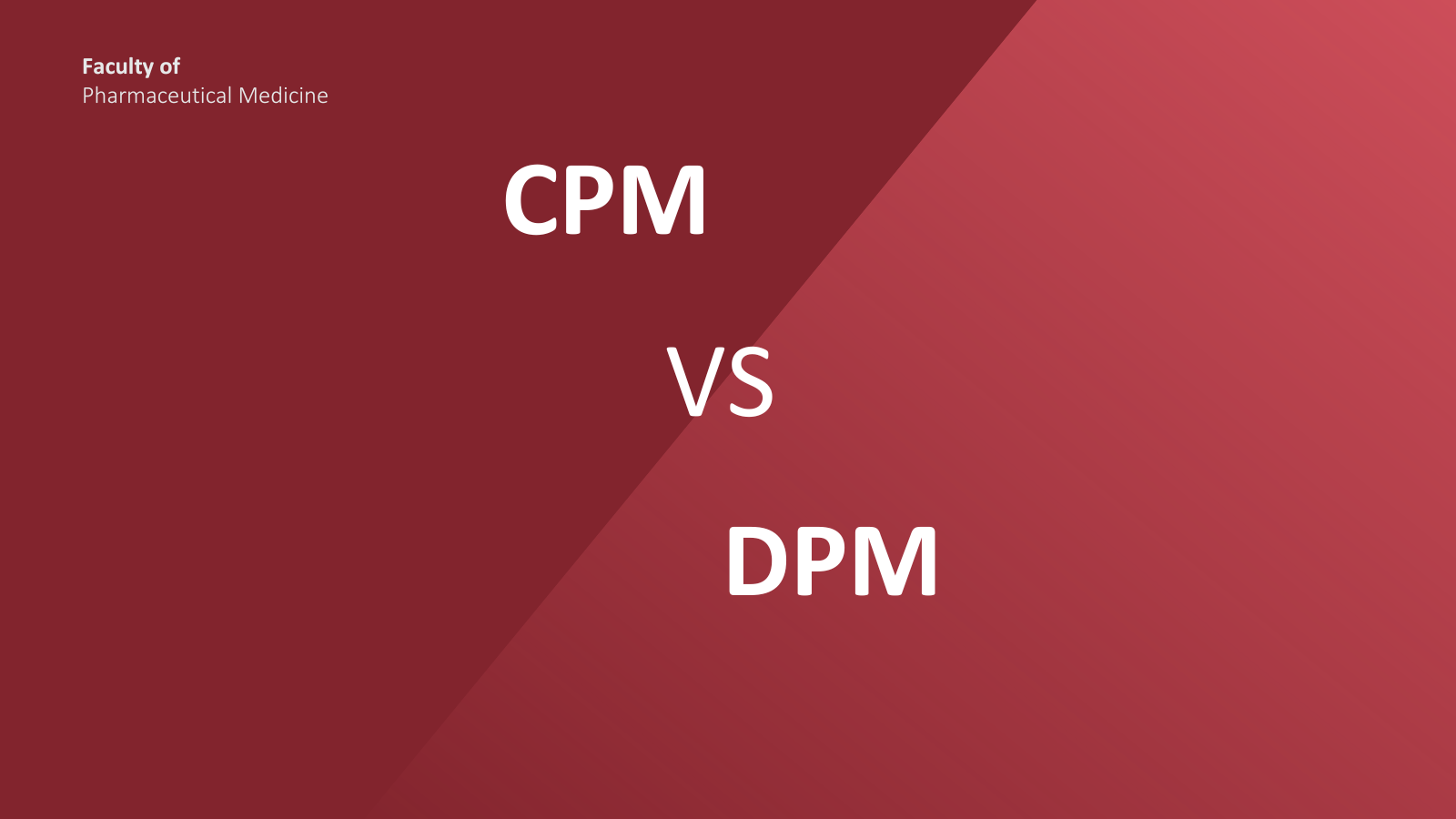 What Is The Difference Between The DPM And CPM FPM